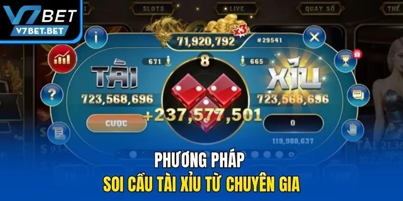 Phương pháp soi cầu tài xỉu từ chuyên gia 